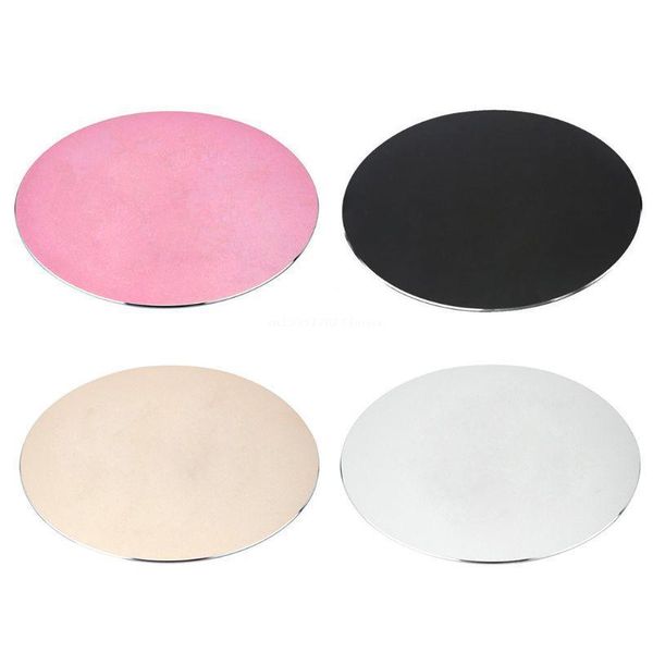 

mouse pads & wrist rests round pad aluminum alloy gaming mousepad for lapnotebook pc computer dropship