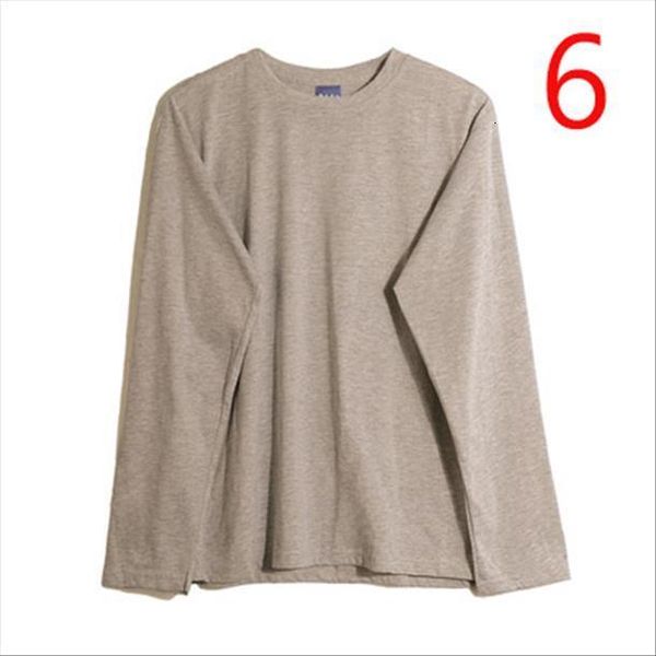

autumn lazy winds ins solid mens t shirts color long sleeved korean version of the loose wild trend, White;black