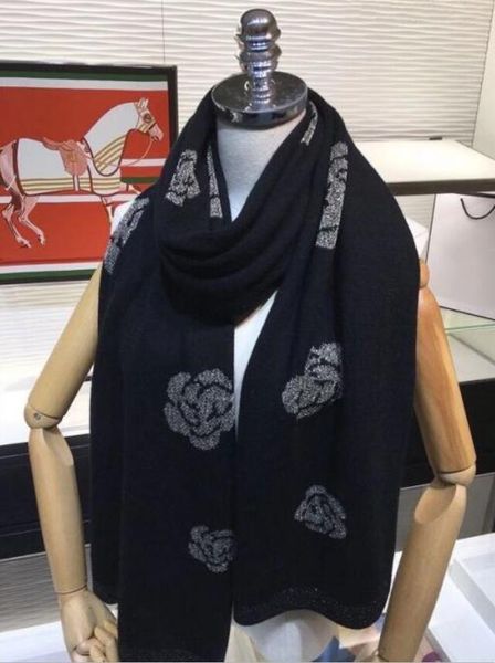 

2021 wholesale cashmere scarf designer silken scarves fashion luxury shawl long neck winter wool scarfs women scarve 180*65cm, Blue;gray