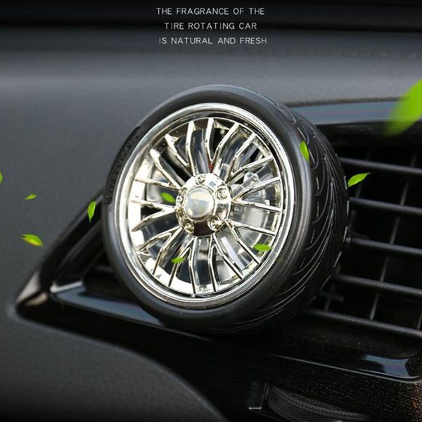 

car air freshener 1 pc black perfume creativity tire rotation outlet ornaments gifts decorations