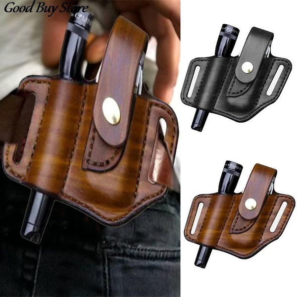 

leather waist bag for repairing tools organizers belts pack hunting hiking climbing hardware wrench pliers tool storage bags