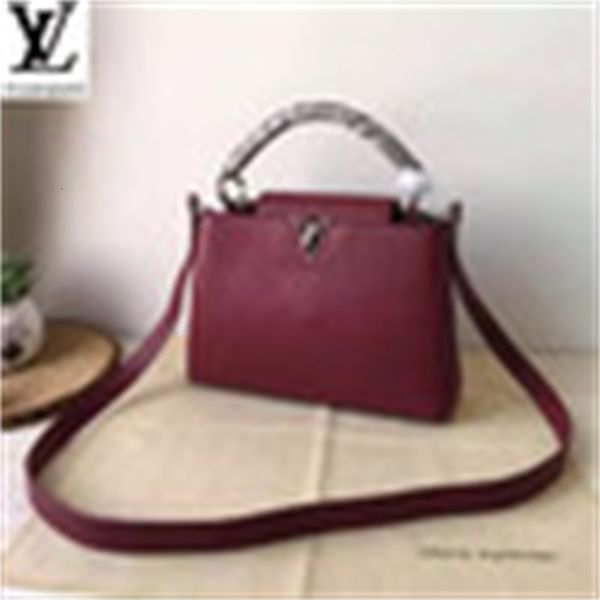 

bags brand designer luxury 8ltz handbags totes messenger bag m94517 dark red small shoulder snakeskin handle handbags bags handles eveni