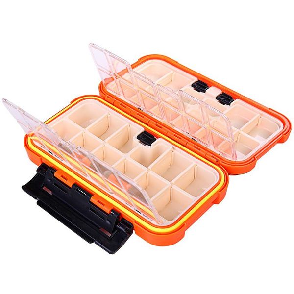 

fishing accessories 4color fish lure line hook tackle box compartments2021