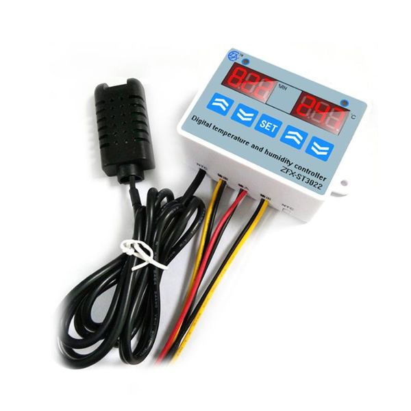 

smart home control zfx-st3022 temperature humidity controller digital dual display thermostat humidistat for er high accuracy
