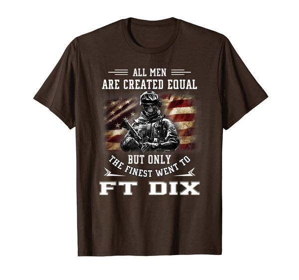 

the finest went to fort dix shirt military boot camp tee, White;black