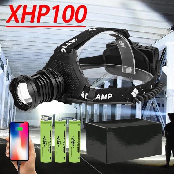 

headlamp usb rechargeable fishing headlight super powerful head torch headlamps