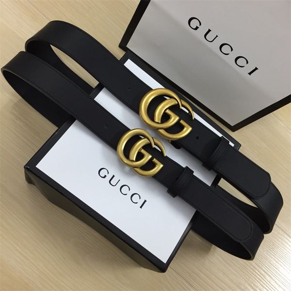 

gu-cci classic men designers belts womens mens casual letter smooth buckle belt width 2.0-3.8cm with gift box sy10231 1:1 dupe