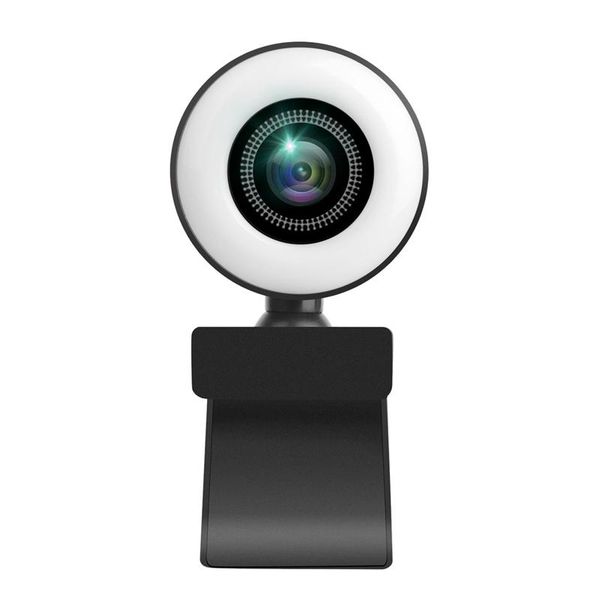 

webcams 2k webcam microphones full hd video camera for pc usb plug wide angle1080p and play beauty effect fill light