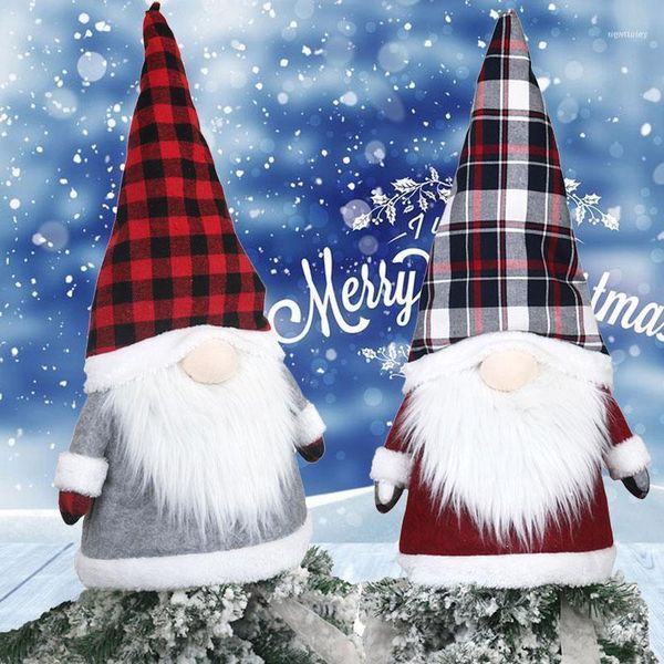 

christmas decorations faceless doll merry santa claus trees decoration for home cristmas ornament xmas navidad natal year 20211