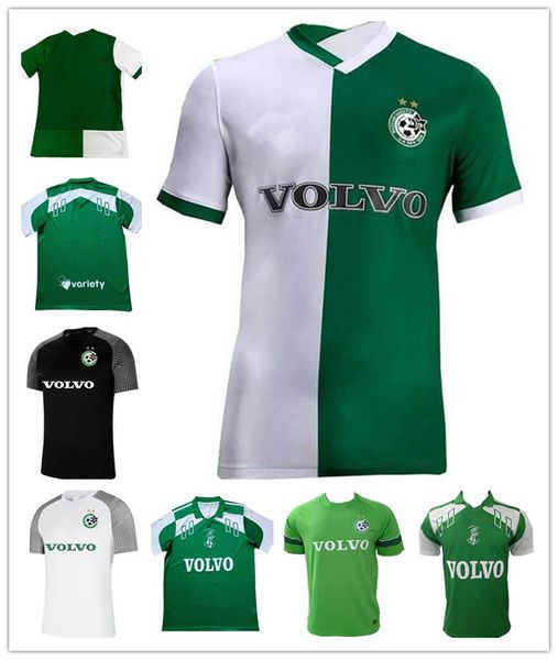

21 22 maccabi haifa soccer jerseys 21 22 israel home atzili#7 haziza#8 g.donyoh #11 football shirt t.chery#10 s.menachem#12 j.cohen#44 men, Black;yellow