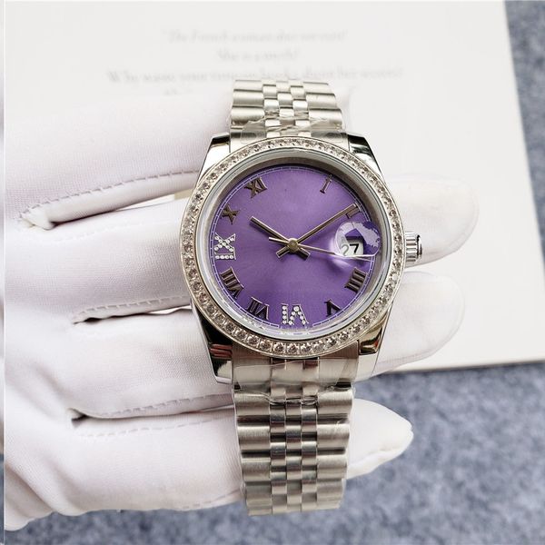 

ladies luxury watch waterproof design designer watches aaa 36mm selling, Slivery;brown