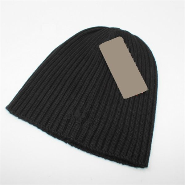 

woollen knitting men women hat brand warm winter beanie designer street trends knitted hats in 9 colors, Blue;gray