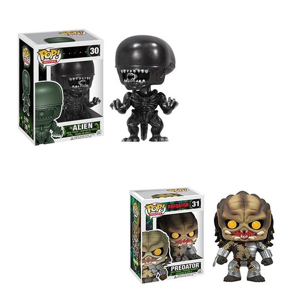 

funko pop alien battle iron warrior predictor manual model figure