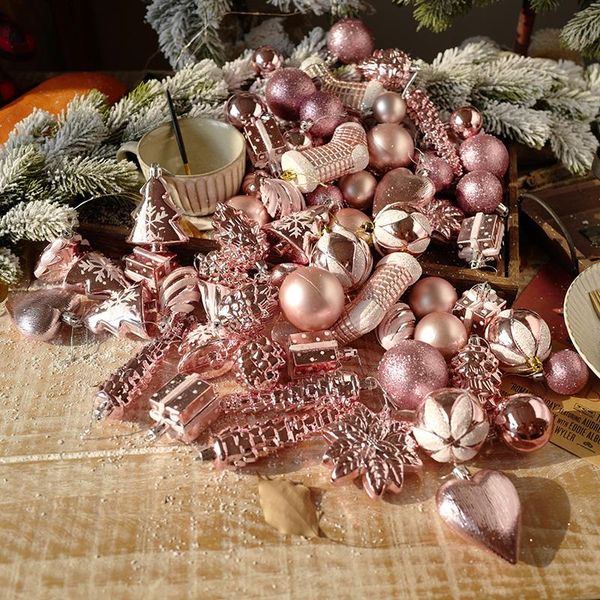 

christmas decorations deluxe personality gift bag 72pcs ball tree pendant ornament home decor navidad