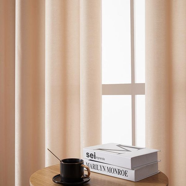 

privacy protect super soft opaque thick sheer curtain for living room bedroom kitchen solid silk tulle voile window finished & drapes
