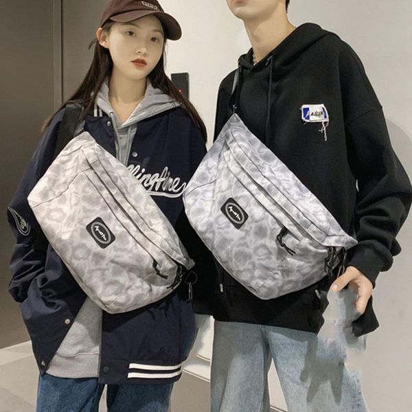 

waist bags hip hop bag nylon fanny pack large capacity shoulder crossbody harajuku chest fashion trend belt