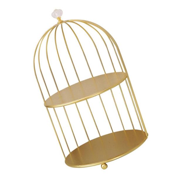 

1pc cosmetics iron storage rack multifunction sundries tableother home decor