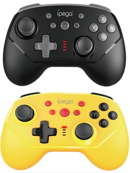

the ipega pg-9162y mini bluetooth game controller wireless wired connection supports turbo six-axis gyroscope for n-switch controllers & joy