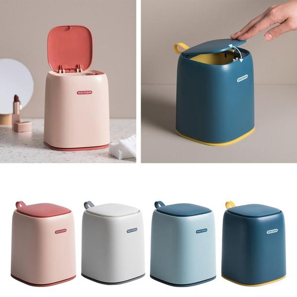 

waste bins tablemini desk trash can home office garbage basket cleaning tools