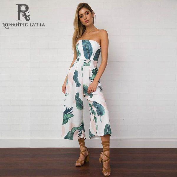 

women's jumpsuits & rompers 2021 boho beach wide leg pants long jumpsuit romper women backless ladies feather print playsuits summer ov, Black;white