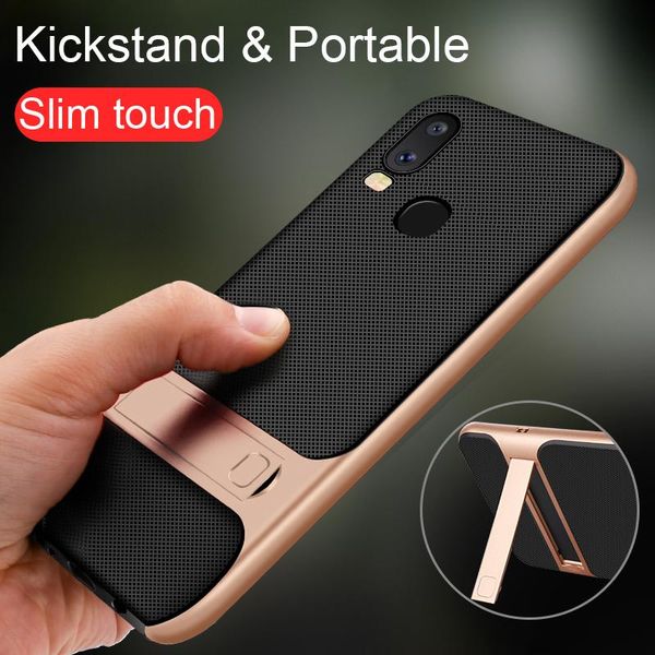 

silicone back cover cases for samsung galaxy a40 tpu bumper housing 360 protective kickstand armor samsunga40 galaxya40 2021 bag cell phone