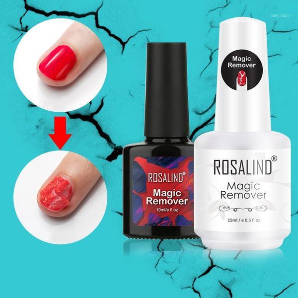 

nail gel polish magic remover for manicure fast clean within 2-3 mins uv remove base coat1, Red;pink