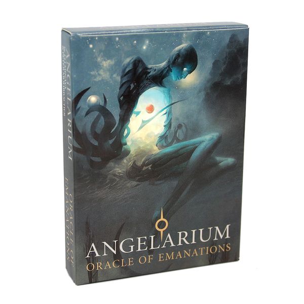 

angelarium oracle of emanations cards game five languages english spanish angels of the kabbalah ultimately mysterious