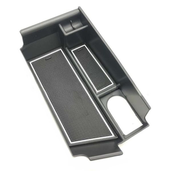 

car organizer 1 pcs abs console storage tray central armrest box with non-slip mat for ct5 2021-2021