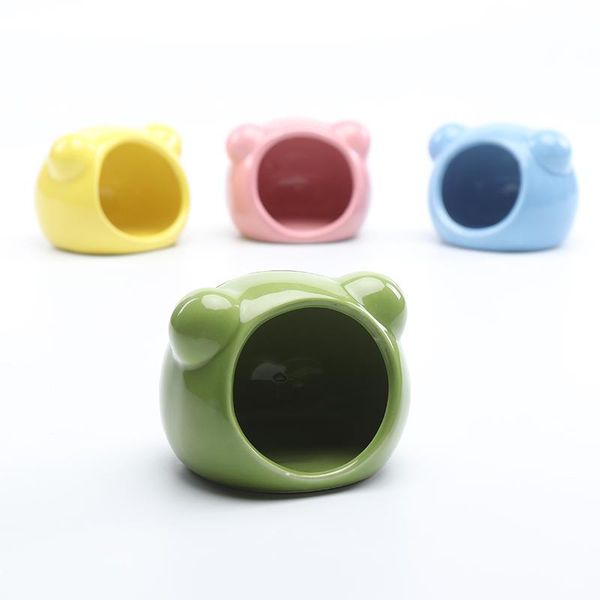 

small animal supplies creative ceramic hamster nest pot summer cooling