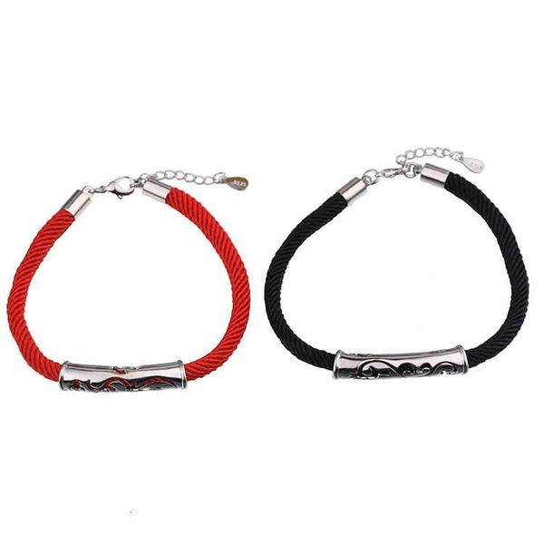 

chinese style products dragon and phoenix totem bracelet benmingnian chengxiang student men's women's h rope simple versatile