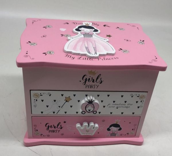 

jewelry pouches, bags pink princess castle wooden boxes drawer korean accessories a case, Pink;blue