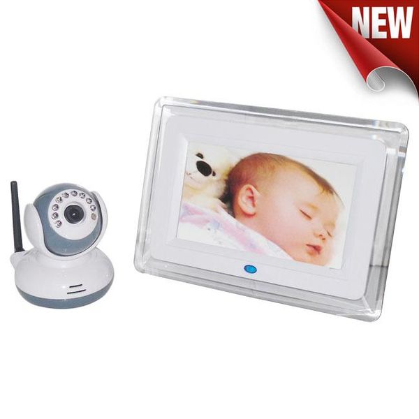 

inch lcd display 2.4ghz wireless baby monitor two way intercom monitors