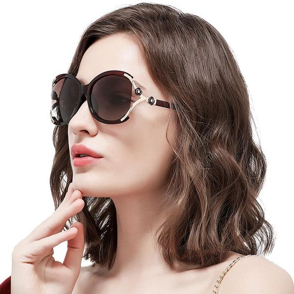 

sunglasses women polarized fashion driving eyewear retro outdoor glasses brand design uv400 female shades gafas de sol mujer, White;black