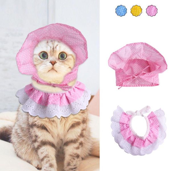 

cat collar cosplay pet necklace cute bandana bibs dog scarf necktie bow tie accessories yorkie costumes