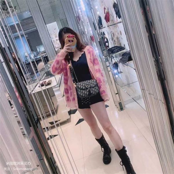 

flower di womenmedium blue canvas printed saddle bag single shoulder messenger