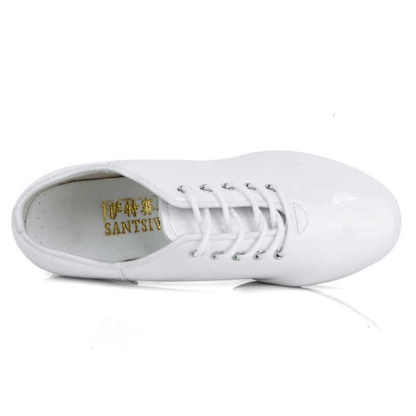

tap dancing shoes female boys and chilen girls black white bright leather kick his