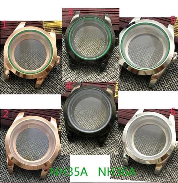 

repair tools & kits 1pc 39mm stainless steel watch case for nh35/36 movement
