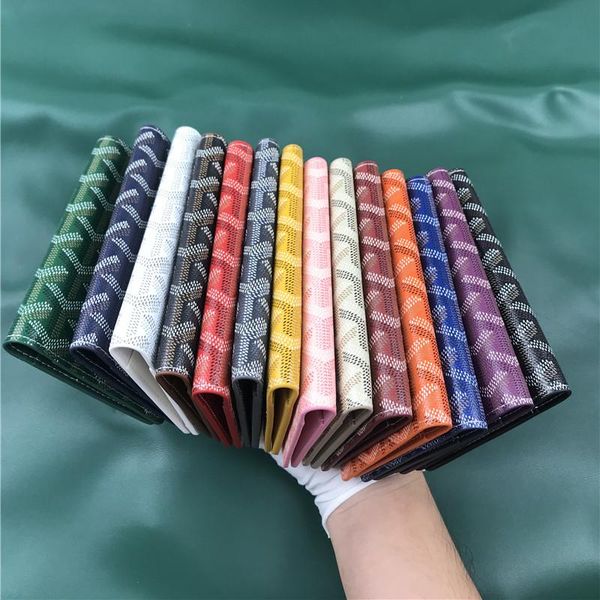 

wallets 100% cowhide female card holder classic leather coin purse men's sewn passport wallet, Red;black