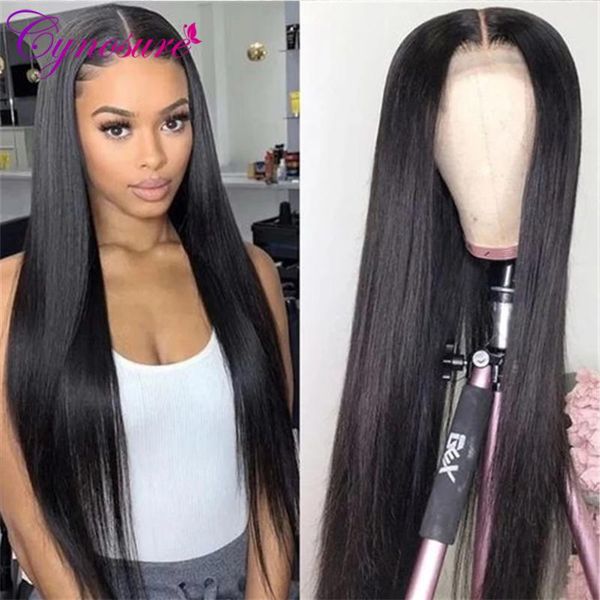 

lace wigs cynosure transparent front human hair for women perplucked short bob wig peruvian straight frontal remy, Black;brown