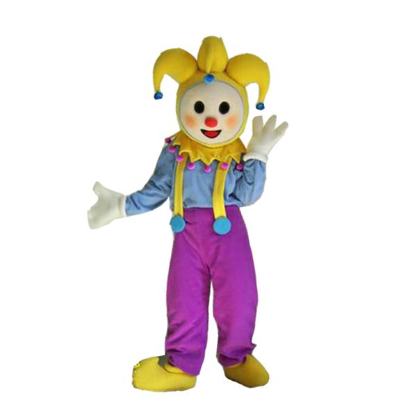 

mascot costumes clown mascot costume wear anime clothes walking stage party headgear doll set props halloween party masquerade anime s, Red;yellow