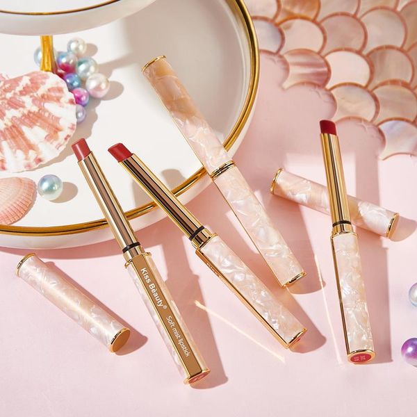 

lip gloss dreamy small tube soft mist velvet matte white waterproof no makeup/no color fading glaze cute gift lips tslm1