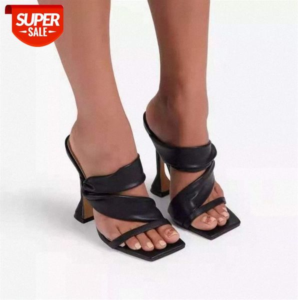 

heels stiletto high large size sandals and slippers european american ladies #ui7o, Black