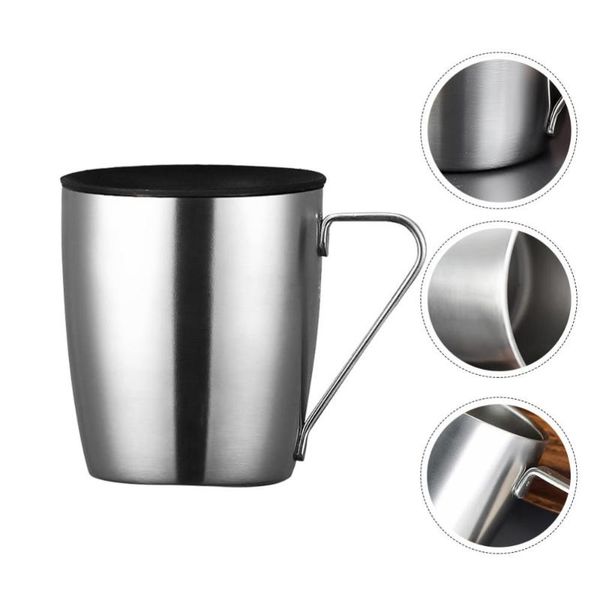 

1pc stainless steel water cup insulation mark (silver) bottles