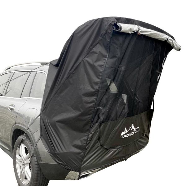 

outdoor pads car tent sunshade rainproof tailgate shade awning for selfdriving