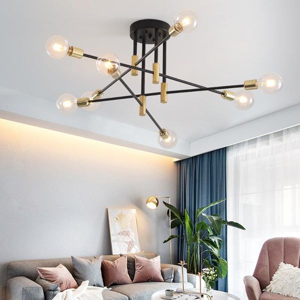 

chandeliers modern branch metal led home indoor lighting kitchen living room balcony bathroom warehouse loft decor ceiling chandelier