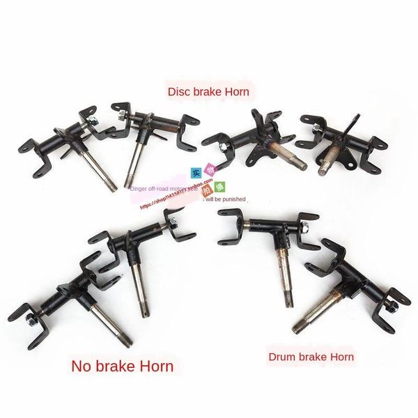 

pedals 1pair/2pcs steering strut knuckle spindle fit for drum brake of atv 49cc 50cc 70cc 90cc 110cc go kart buggy utv quad bike parts