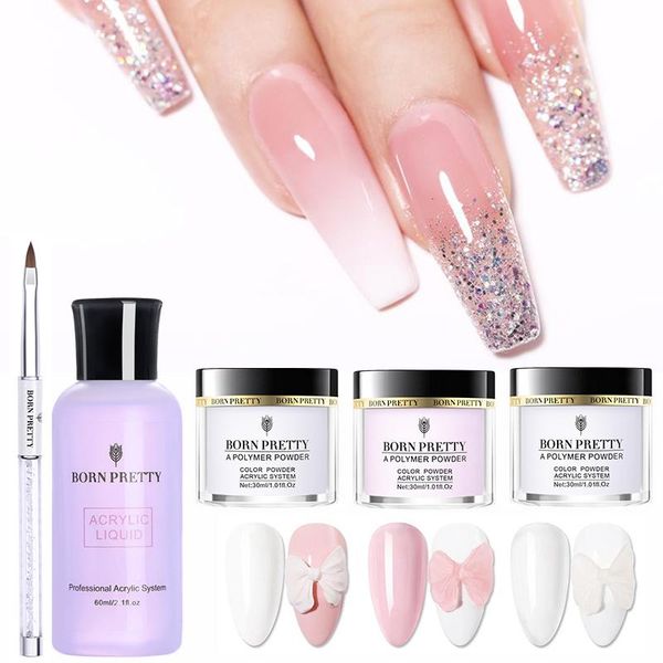 

acrylic powder for nails extension dipping nail power flower carving pigment dust glitter decorcation, Silver;gold