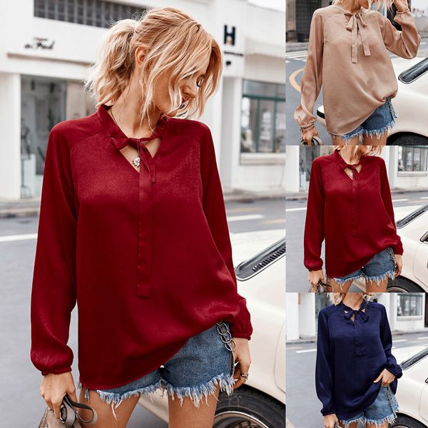 

Summer female t-shirt with long color high-end top, White