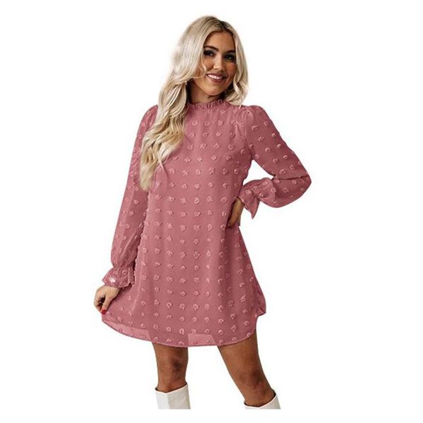

maternity dresses women's 2022 bubble long sleeve lace collar dress for po shoot pregnancy clothes, White
