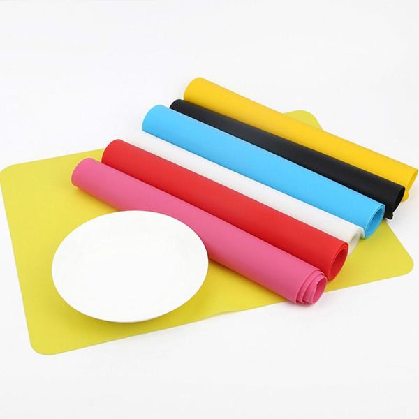 

mats & pads 40*30cm silicone baking mat non stick pan liner placemat protector kitchen pastry bakeware oven heat insulation pad c1024 c